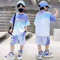 Boys' Starry Sky Print Sports Set