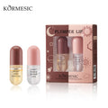 KORMESIC日夜唇油LIP OIL 补水滋润护理套装防干跨境外贸厂家批发
