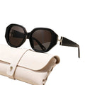 Big Frame Sunglasses Sun-Proof New Import Western Premium Sunglasses Trendy Personality Versatile Trendy Sunglasses