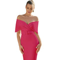 Women's Off-Shoulder Bodycon Classic Premium Evening Gown