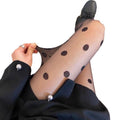 Spring-Summer Jacquard Polka Dot Lightweight Pants
