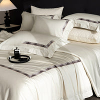 Select Champagne / 1.5m Bed - 4-Piece Flat Sheet - 200x230cm
