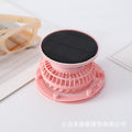 new solar fan cap 180-360° rotation detachable fan accessories usb charging small fan