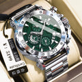 Swiss Brand Quartz Watch Waterproof Multifunction Glow Fashionable Mens Watch Live Export Bestseller Drop Ship