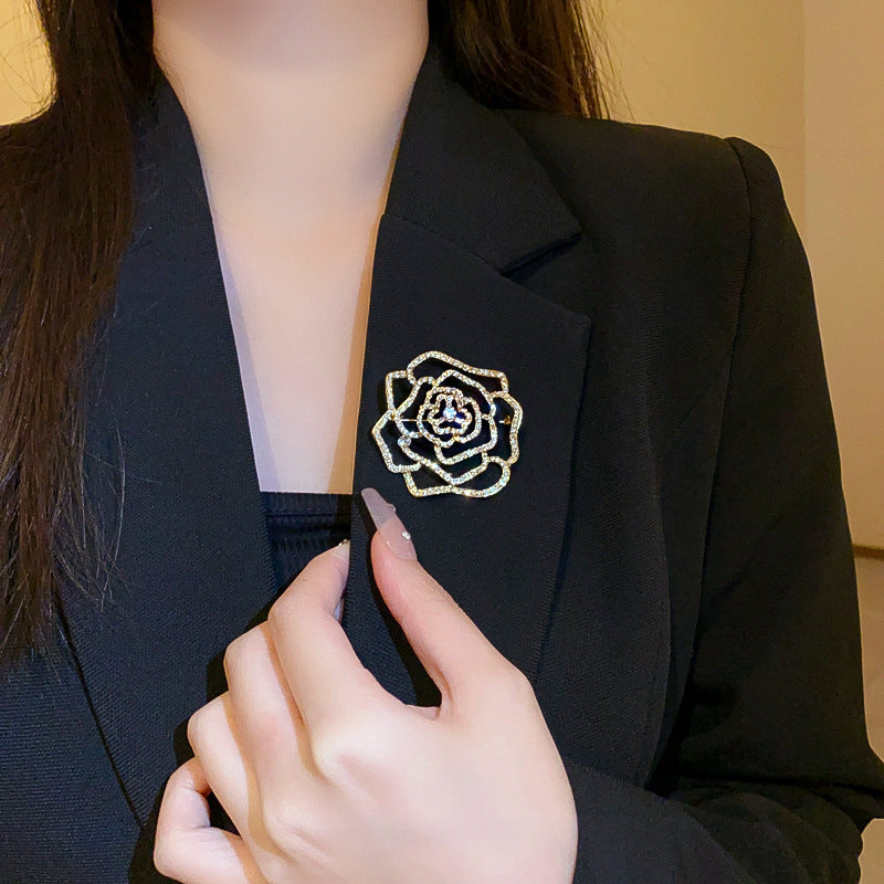 Vintage Letter Lapel Pin Brooch - view 10