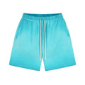 ARTIE Men's Summer Retro Washed Distressed Batik Faded Shorts