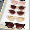 Overseas Triangle Cat-Eye Women ins Influencer Western Street Snap Glasses Trendy Retro Small-Frame Fashionable Sunglasses