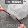 鞋子收纳袋抽绳束口袋跨境服装包装袋透明塑料磨砂pe袋子鞋袋logo