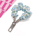 Custom Print Stretch Pleated Hair Tie Anti-Loss Hand Machine Hanging Cord Key String Multi-Use Hand Wrist Short Keychain