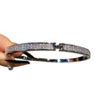 Overseas New Starry Sky h Bangle Fashionable Paris Bridge Set Inlay Full Diamond Bracelet Women Copper Coated 18K Light Luxury Hand Jewelry