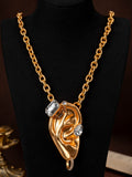 Western Vintage Ear Drop Evil Magic Western French Premium Accessory Set Heavy-Duty Set Rhinestone Ear Drop
