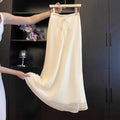 Summer Fashion Luxury High Waist Lightweight Skirt