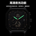 Swiss Brand New Waterproof Glow Multifunction Mens Watch Fashionable Yunda Quartz Watch Live Export Bestseller