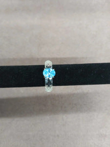 French Oval Zircon Statement Ring - view 7