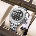 Swiss Brand New Waterproof Glow Mens Watch Fashionable Quartz Watch Live Export Bestseller Drop Ship