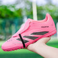 high top breathable outdoor men's football shoes professional adult shoes ag long nails women's brok