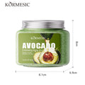 KORMESIC牛油果深层清洁身体面部磨砂膏facial scrub跨境外贸批发
