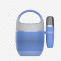 New LED Bluetooth speaker number battery Bluetooth speaker electronic product waterproof car desktop