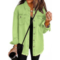 Women's Fall-Winter Hem Shirt + Jacket 2026 | Trendy Jacket - Black