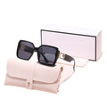 Big Frame Sunglasses Sun-Proof UV-Proof Fashionable Trendy New Import Women Influencer Style Premium Sunglasses