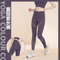 Fall Sporty Slimming Mesh High Waist Lightweight Pants