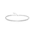 Cross-Border Hit Fashionable Choker Rhinestone Sparkle Glossy Niche Simple Clavicle Chain Full Diamond Elegant Premium Necklace Women