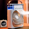 Multi-Function Mini Spray Fan - 5-Hole Cooling, Dorm Office Home
