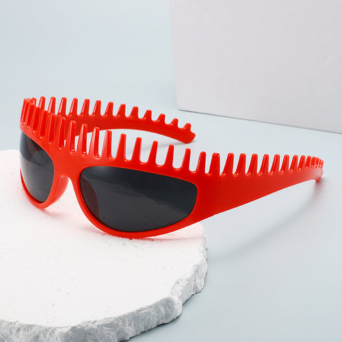 New Fashionable Personality Headband Sunglasses Overseas Western Premium Summer Sun-Proof Sunglasses Pose-Worthy Kids Glasses