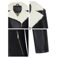 Women's Fashion Lined Cropped Jacket 2026 | Trendy Jacket - Black