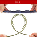 Korean Simple Non-Slip Toothed Comb Headband High Crown Press Dispatch Fashionable Versatile Daily Head Headband Custom Wholesale