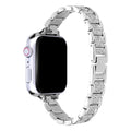 Fits Apple watch Apple Watch Tweed Style 4th Square Metal Rhinestone Apple Band