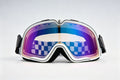 Retro Full-Face Motorcycle Helmet - Includes Goggle