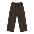 ARTIE Men's Wide Leg Straight Leg Draped Drawstring Wide Leg Pants