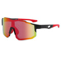 Big Frame Iridescent Photochromic Sunglasses - One-Piece Style