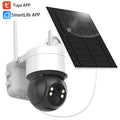4G smart solar dome machine Tuya Tuya low-power monitor camera outdoor wireless plug-in-free monitoring