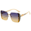 Women's Rimless Sunglasses - MIU Designer Style
