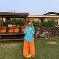 Summer Workwear Casual Loose Elastic Wide Leg Pants + Pants