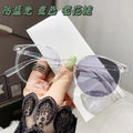 Day/Night Presbyopia Glasses Light Feel Photochromic Women Fashionable HD Anti-Blue Old Vision Glasses Older Adults One Reading Glasses