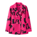 Women's Fall Casual Fashion Printed Jacket + Top 2026 | Trendy Jacket - Plaid