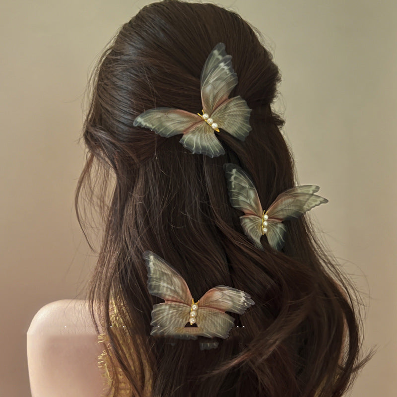 Korean Metal Bow Mini Hair Clip - view 9