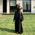Summer Old Money Sporty Linen Cotton Sleeveless Loose Wide Leg Pants + Top 2-Piece Set