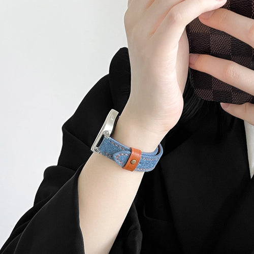 Fits Huawei Band 10 / nfc Band Summer New Denim 9 / 8nfc Premium 7nfc / 6pro Women