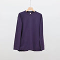 Nengmeng Solid Crew Neck Long Sleeve Tee