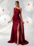 Women's Off-Shoulder Mermaid Slim Fit Sexy Classic Premium Evening Gown Banquet