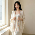 Women's Ethnic Shawl + Cape 2026 - Red