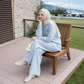 3D Floral Two-Piece Set - Loose Top plus Wide Leg Pants Southeast Asia Style