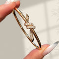 Overseas New Small Scent Diamond Grid Bangle Women Light Luxury Wide Fit Fashionable Elegant Hand Jewelry Premium Starry Sky Bracelet