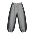 ARTIE Men's Wasteland Streetwear Spray-Dye Distressed Graffiti Loose Fit Track Pants