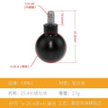 Photographic equipment bracket camera accessories weird magic arm 1315172025mm universal double ball head 1/4 screw