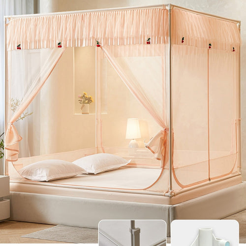 Baby Bed Rail with Integrated Mosquito Net and Fall Protection